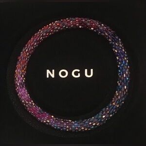 💙💜❤️ Lotus Sky Blue, Purple, Red Ombré Himalayan Bracelet ❤️💙💜